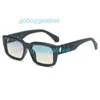 2024 New Offs Sunglasses Fashion Street Photo Box 성격 광장 안경 여성