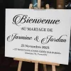 Wedding Koran 78: 8 Quotes Vinylstickers Art Mariage Welkom Signframe Stickers aangepaste teksten Bruiloften Partij Decal Poster Decors