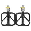 Ultralight Road Bicycle Pedal Aluminum Alloy Quick Release Pedal Anti-slip Bike 3 Bearing Pedals Bicycle Parts