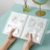 Storage Bags Anti-oxidation Jewelry Desktop Drawer Organizer Clear Necklace Bracelet Ring Book Holder Display