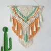 Macrame Woven Wall Hanging Boho Home Chic Bohemian Geometric Art Deco