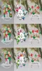 Christmas Ornaments Decorations Quarantine Survivor Resin Ornament Creative Toys Tree Decor For Mask Snowman Hand Sanitized Family1674366