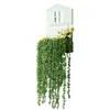 Kwiaty dekoracyjne 72 cm dekoracja zewnętrzna girland fałszywa symulacja sukulenty dekoracje domu sztuczne rośliny sztuczne