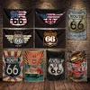 3x5 stóp U.S. Route 66 Flaga motocyklowa poliestru cyfrowa drukarnia baner do wystroju