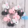 Pâques mini peluche de lapin en peluche en peluche de petits jouets de lapin doux pour les enfants