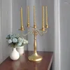 Candle Holders 1 3 5 Head Holder Western Restaurant Candlelight Dinner Wrought Iron Dining Table Candlestick Decoration