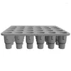 Baking Moulds Silicones Cylinders Ice Molds Small Cube Tray With Lid Easily Release Maker For Tumbler Cup Travel