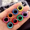 20pcs 3D Glitter Safety Eyes For Amigurumi Toys DIY Teddy Bear Crochet Plush Crafts Doll Making Animal Accessories 14mm 16mm 18m