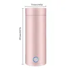 Heaters 400ml Electric Water Heater Bottle Portable Insulation 304 Stainless Steel Quick Boiling Leakproof Electric Kettle for Home Trav