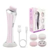 Massager 4 In 1 Beauty Device Red blue Light Therapy Skin Rejuvenation Skin Tightening Eye Care Facial Cleansing Face Lift Face Massager