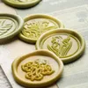 Plant Wax Seal Stamp Head Retro Flowers Sealing Wax Stamp Copper Replace Head DIY Scrapbooking Envelope Craft Supplies