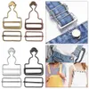 Sewing Adjustable Metal DIY Overalls Fasteners Denims Dungaree Buckles Suspender Brace Clips Jeans Brace Buttons