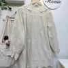 Camicette da donna in giappone in stile principessa peterpan coll bambola shirt squisito ricamato da donna a maniche lunghe novità