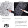 Lápis de cor branca preta de 2/12pcs - Lápis de madeira à base de óleo de desenho permanente de cores permanentes para artista e arte para iniciantes