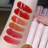 Bubble Lip Gloss Mirror Water Жидкая помада помада молоко