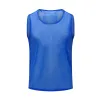 1pc Football Vest Trikots Sporttraining Bibs Mesh Westen lose Basketball Sporttraining Trikots für Erwachsene 160-210 Pfund 175 cm