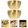 Bowls 2 Pcs Fruit Tray Steel Bowl Containers Pickle Baking Large Prep Cooking Stainless Child