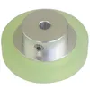 Heißer Verkauf 300 mm Aluminium Polyurethan Industrial Encoder -Rad Messrad zum Messen des Rotary -Encoders