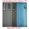 Sony Xperia 1 III 100％オリジナルGorilla Glass 6バッテリーカバーハードバックふたドアリアハウジングケース +カメラレンズ +接着剤