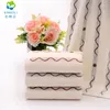 Towel High Quality Pure Cotton Embroidery 35 75 Cm Face Hair Hand Towels Cloth 2 Sides Terry