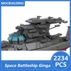 Space Battleship Ginga Star Blazers 2202 Model Moc Building Blocks Diy Assemble Bricks Space Series Educational Xmas Toys Gifts