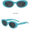 Çocuk Moda Güneş Gözlüğü Oval Çocuk Güneş Gözlüğü Erkek Kız Şık gözlükler Bebek Öğrenci gözlük parti gözlük UV400