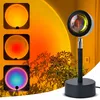 Rainbow Sunset Projector LED LED USB Bluetooth Wifi Floor RGB Light Light Sunset per vacanza moderna per fotografia Camera da letto