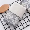 Serviette propre au coeur super absorbant fleurs molles enfants visage main visage de cuisine serviettes de cuisine salle de bain el natation adultes femmes hommes