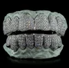 Custom 925 Sterling Silver Moissanite Diamond Grillz VVS1 White Gold Gold Real Handmade Gold Plated Iced Out Fine Hip Hop Jeia
