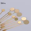 Boyute (50 قطعة/الكثير) دبوس طية طية طية 10 مم 15 ملم قاعدة بروش مسطحة قاعدة Brooch Brooch Basic Jewelry Making Accessories