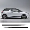 2st Alk bildörr Sido -klistermärken för Citroen DS DS3 Cabrio DS4 DS5 Prestige 5LS DS DS6 DS7 Auto Tuning Accessories Vinyl Decals