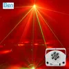 Neue RGB -Strobe -Bienen -Augen Laser -Laser -Party -Lichter Biene Augen Lasermuster Strobe Effekt Licht DMX512 Stufe DJ Lighting