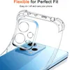 Custodia in silicone a chiara morbida aoft per l'Xiaomi Poco X5 X4 X3 F5 F4 F3 F2 M5 M4 M3 M3 M2 PRO GT Ultra sottile Coperchio trasparente