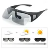 Oczy Okulowe okładki na zewnątrz spolaryzowane okulary przeciwsłoneczne Pochromic Eye Culmss Unisex Integral Sunglass Rybass