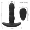 Vibrador Anal Masajeador de Prstata Para Hombres, Consolador Telescpico Inalmbrico, Tapn Anal, Masturbador Juguetes SE