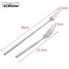 Forks 1PC Extendable Stainless Fork Dinner Fruit Dessert Long Cutlery BBQ Kitchen Dinnerware Tableware