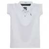 Polos da uomo Summer Polo Shirt Brand Abbigliamento Business Pure Cotton Business Casual Short Short Frandible Poloshirt