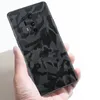 3D Camo Wood Skin Film Wrap Skin Phone Rückenaufkleber für OnePlus Ace2 Ace Pro 11 10 9 Pro 8t 8 7t 1+7t Pro 1+6T Schwarze Camo Skin