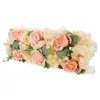 Decoratieve bloemen kunstmatige rozen bloemen achtergronden muur decor home decoreer valentijnsdag bloem lay -out bruiloft zijden doek