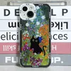 Samsung Galaxy Black Cat Art S20 Plus S21 Fe S22 S23 Ultra A13 A14 A21S A32 A33 A34 A50 A51 A52 A54 A73 Telefon Kapağı