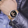 Wristwatches Silver Case Quartz Watch Men Wrist Original Official Site Unique Gifts For Individuality Elephant Choice