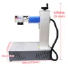 100W 60W JPT M7 MOPA PORTABLE 20W 30W 50W 70W RAYCUS FIBER LASER MARKING MASKNING MED ROTANTY AXIS METAL Cutting Gravering