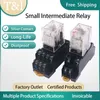 10PCS AC DC 12V 24V 220V Model HH52P/53P/54P HH62P/HH63P/HH64P Small Intermediate Electromagnetic Relay Micro Control With Base