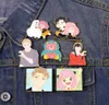 Spy X Family ENAMEL PIN ANIME BROOCH BADGE CARTOONE METAL FEMMES039S ACCESSOIRES ENFANTS PIN BACKPACK CAT