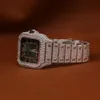 Luxury Looking Fully Watch Iced Out For Men woman Top craftsmanship Unique And Expensive Mosang diamond Watchs For Hip Hop Industrial luxurious 47701