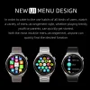 Album 2023 NFC Smart Watch Men GT3 MAX AMOLED 390*390 HD SCREE HEARCHE BLUETOOTH CALL IP67 Vattentät smartur för Huawei Xiaomi