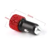 USB CAR Charge 5V 2.1A Bling Dual Port Adapter Adapter Pink Car Decor Styling Diamond Accessories Interior для женских украшений