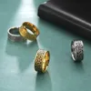 Vintage srebrne kolory wzór nordyckiego celtyckiego pierścienia wiedźmy węzeł splot wiking symbole dla kobiet retro wicca impreza jubit