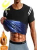 LAZAWG MEN SWEAT BAUTA Väst midja tränare Slimming Body Shapers Fajas Shapewear Corset Gym Underwear Fat Burn Slim Tank Top 2206299545867
