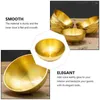 Bowls Tool Stand dyrkan Divine Focus Ritual Vessel Alar levererar tibetansk vattenskål offer mässing rent